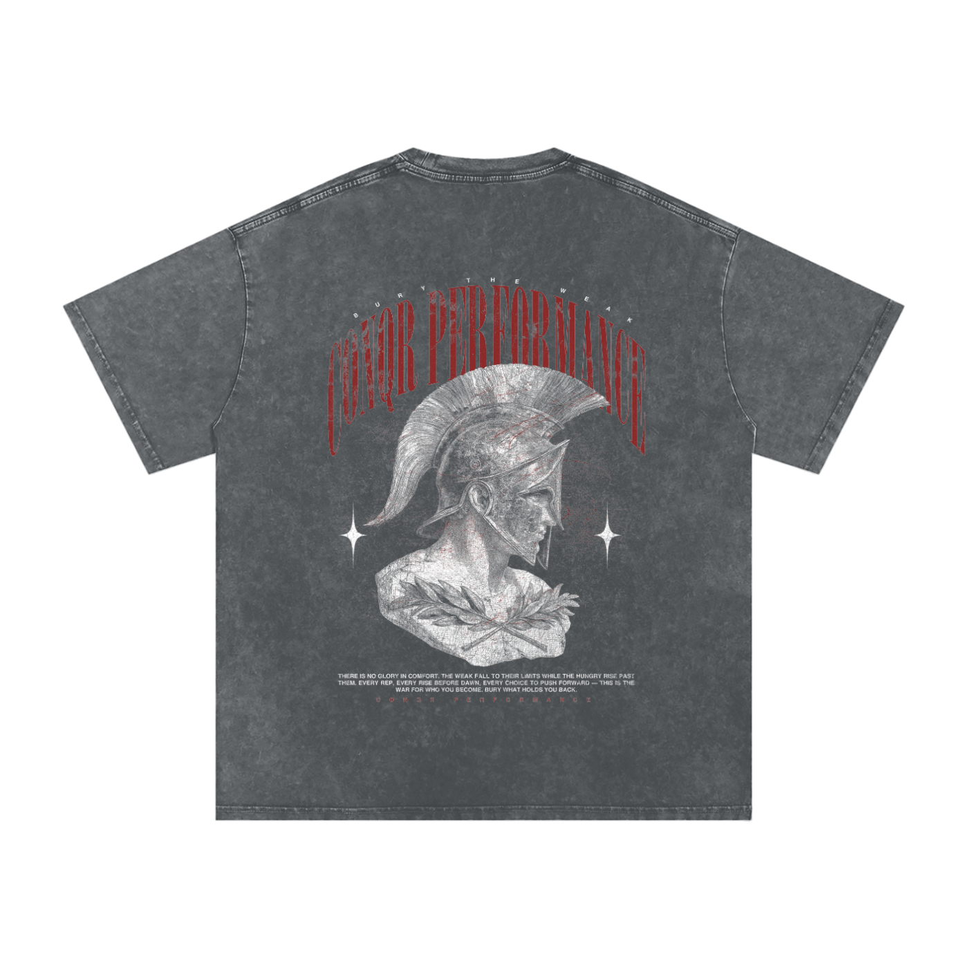 Bury The Weak Oversized Cotton T-Shirt