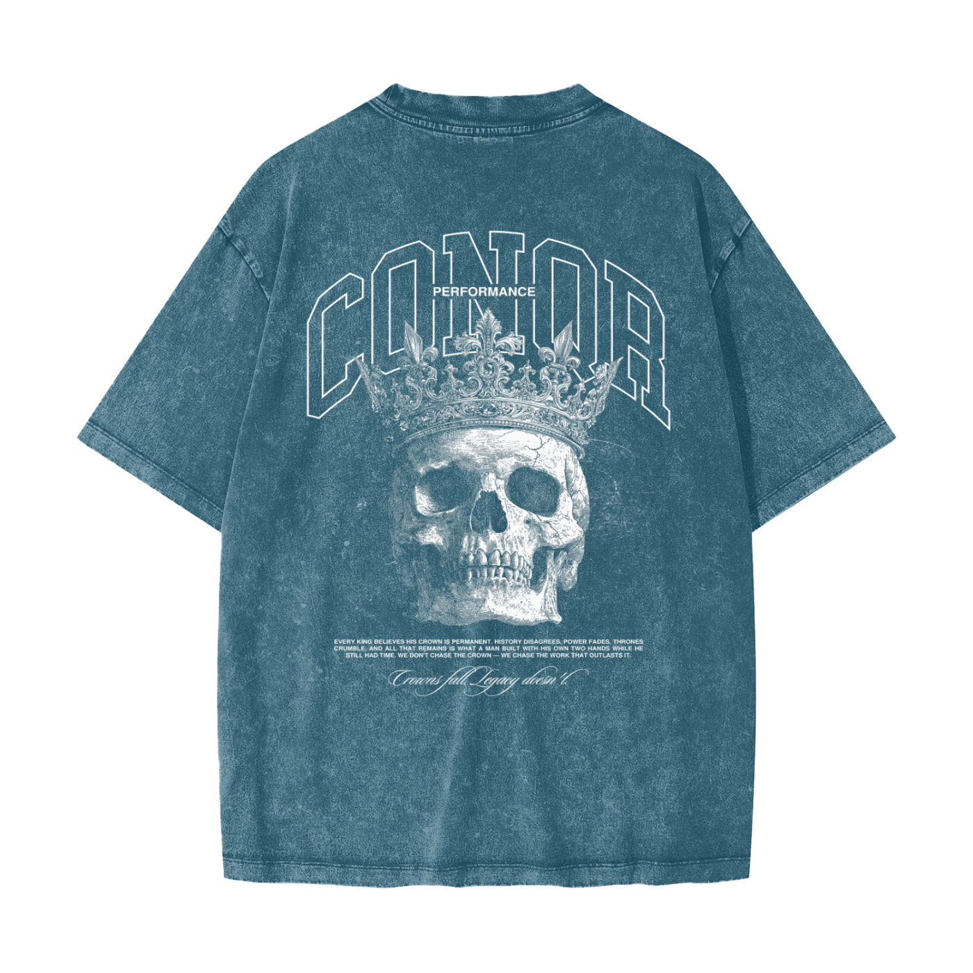 Crowns Fall Heavyweight Washed T-Shirt