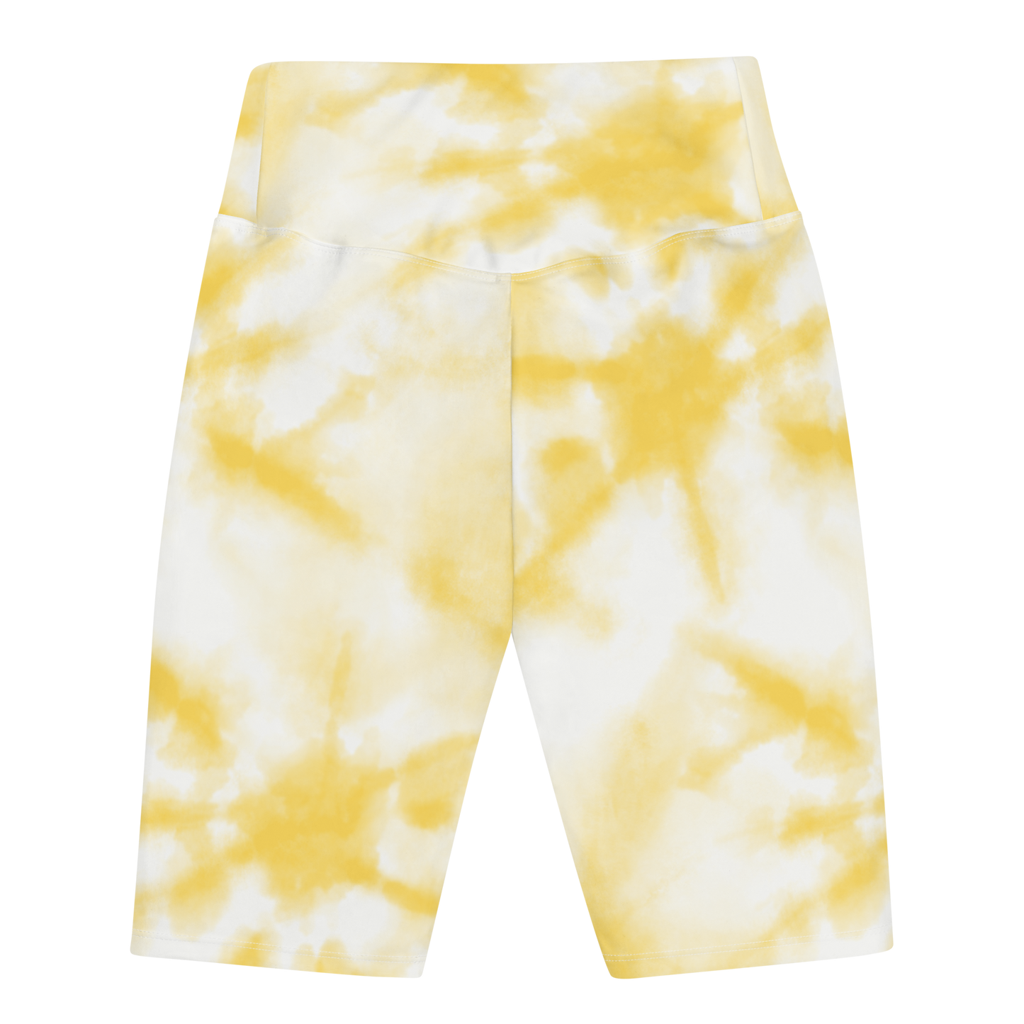 Yellow Dye Biker Shorts