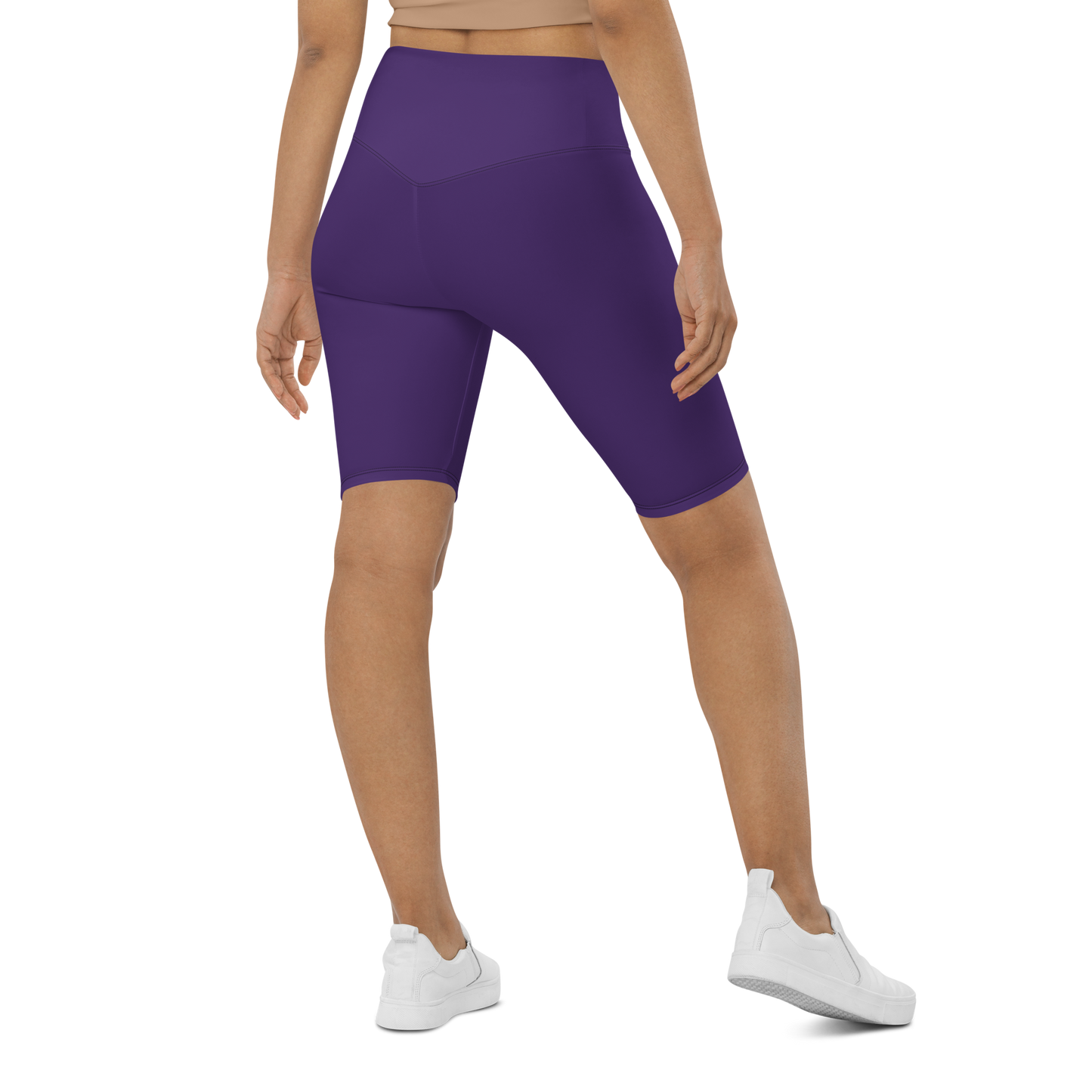 Purple Biker Shorts
