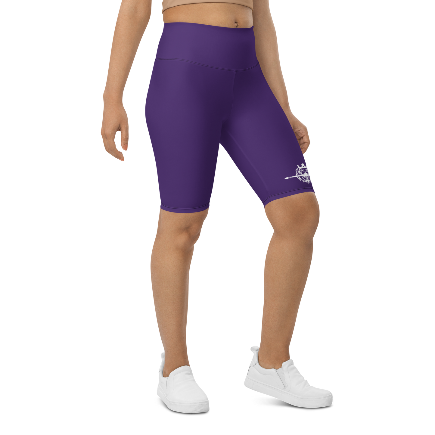 Purple Biker Shorts