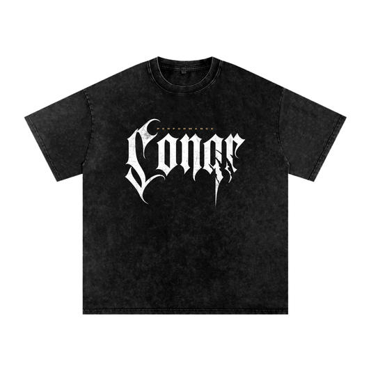 Lionhearted Washed Oversized Cotton T-Shirt
