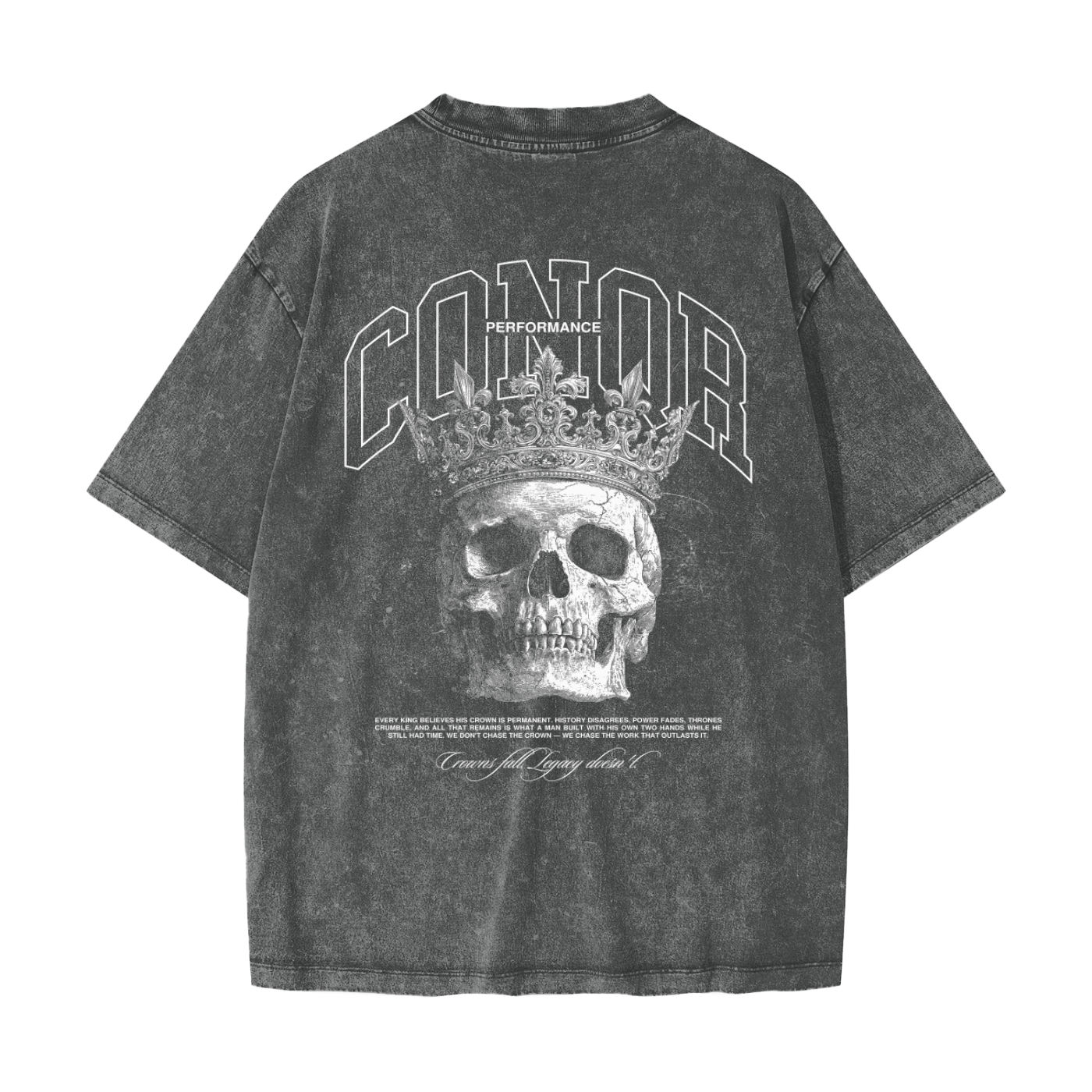 Crowns Fall Heavyweight Washed T-Shirt