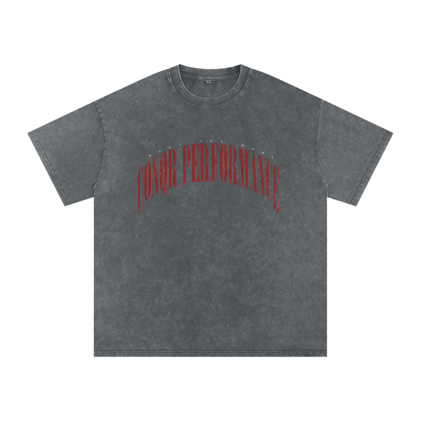 Bury The Weak Oversized Cotton T-Shirt