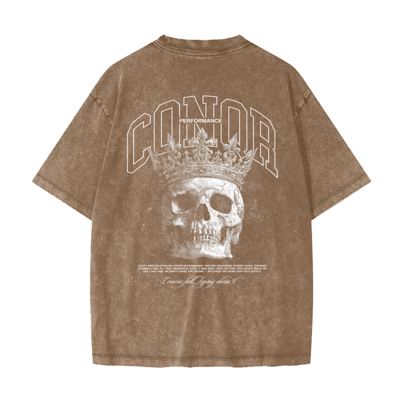 Crowns Fall Heavyweight Washed T-Shirt