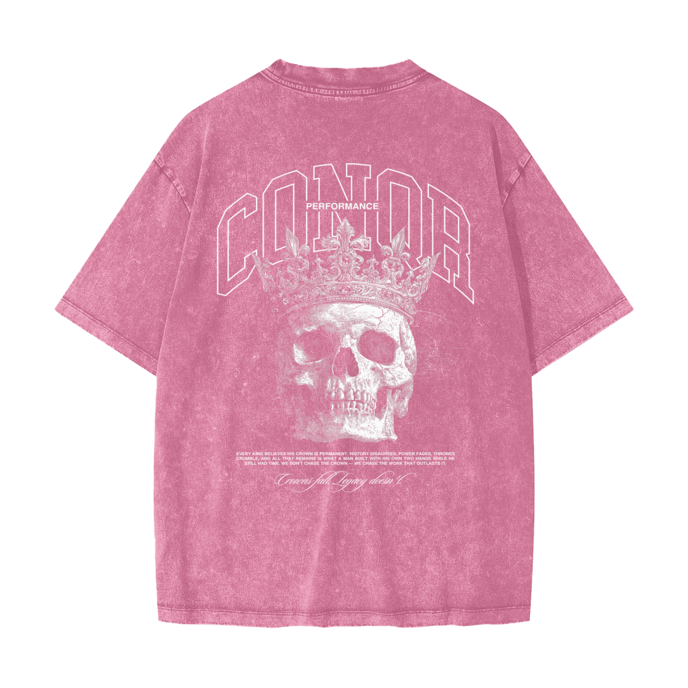 Crowns Fall Heavyweight Washed T-Shirt