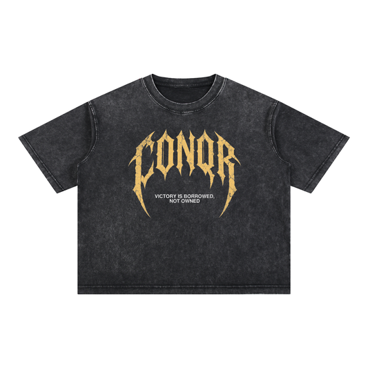 Victory Is Borrowed  Boxy Cotton T-Shirt
