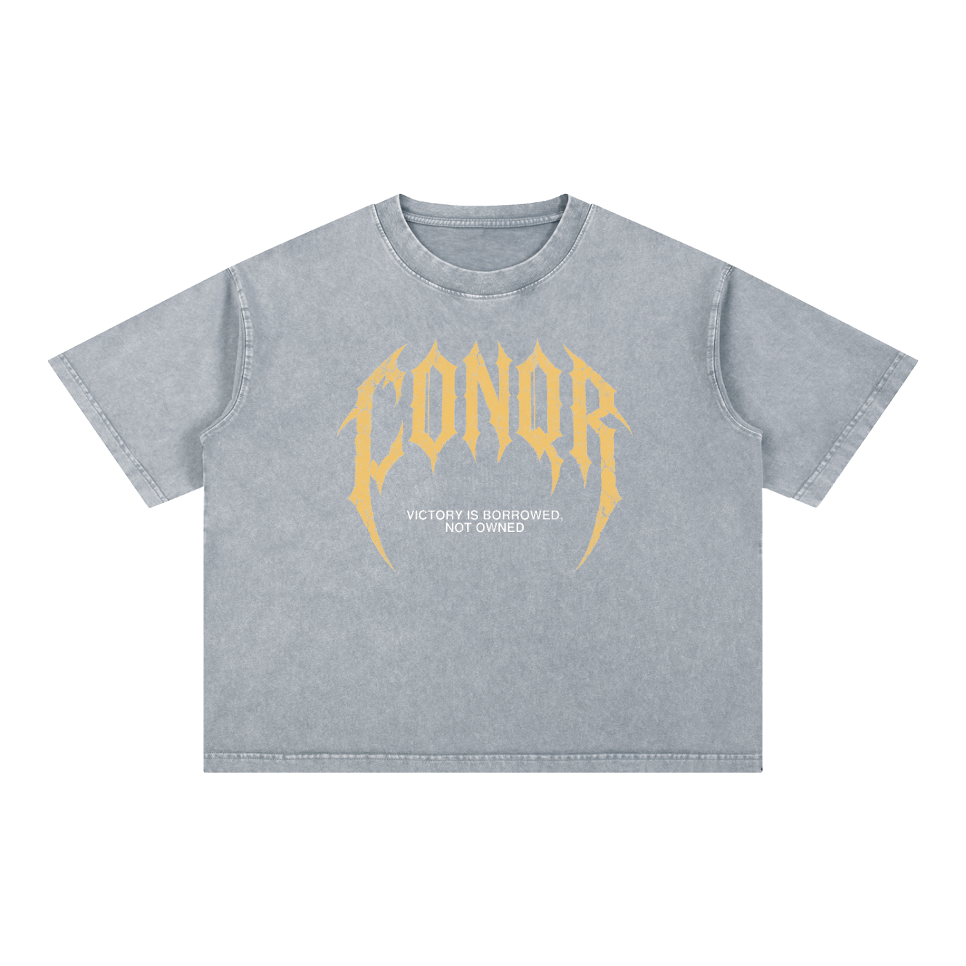 Victory Is Borrowed  Boxy Cotton T-Shirt