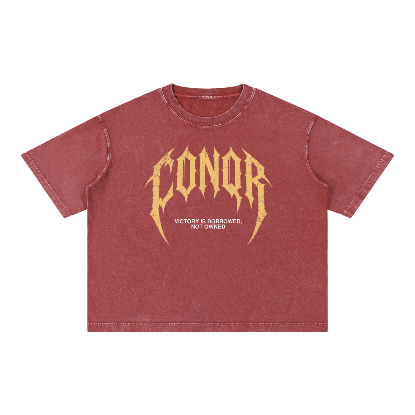 Victory Is Borrowed  Boxy Cotton T-Shirt
