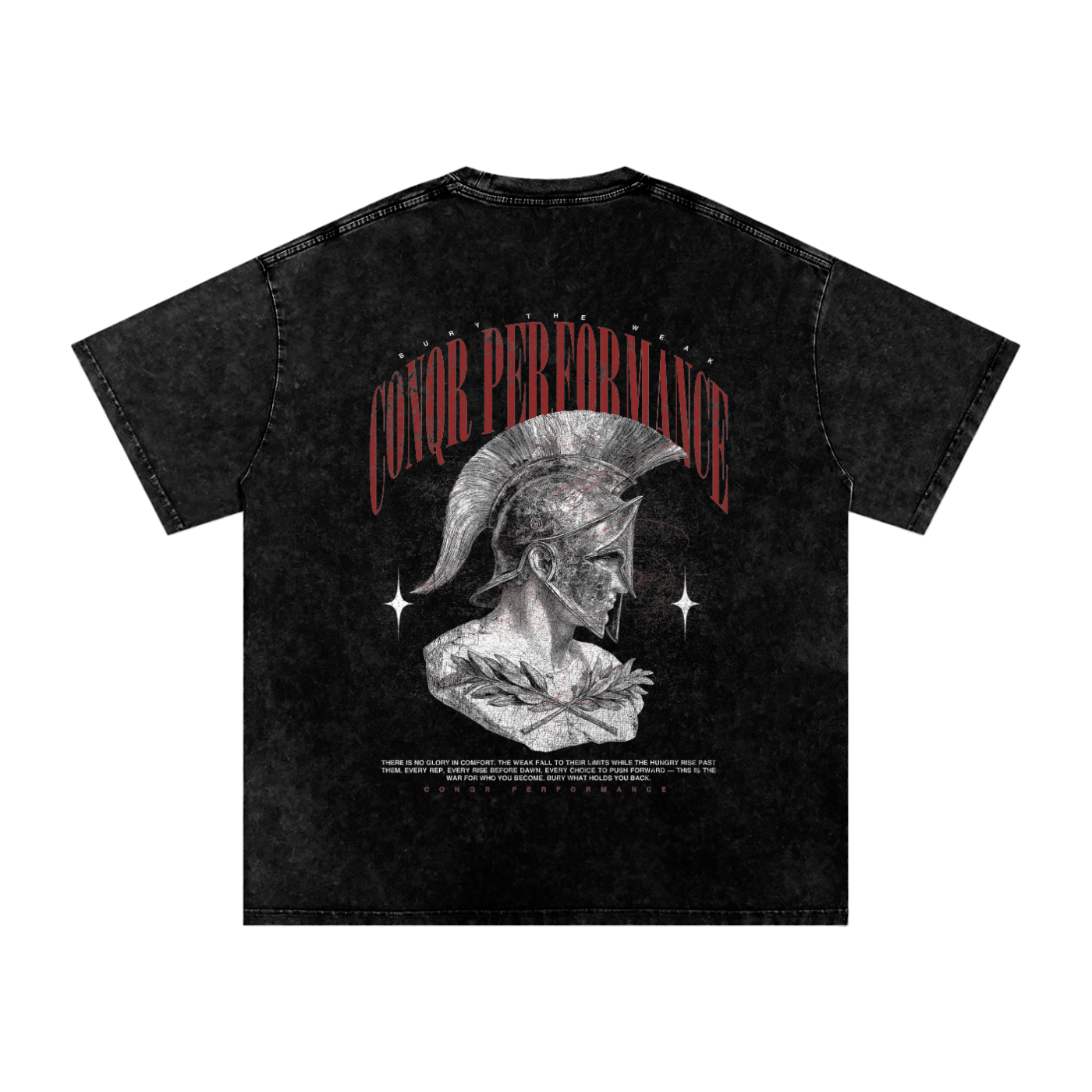 Bury The Weak Oversized Cotton T-Shirt