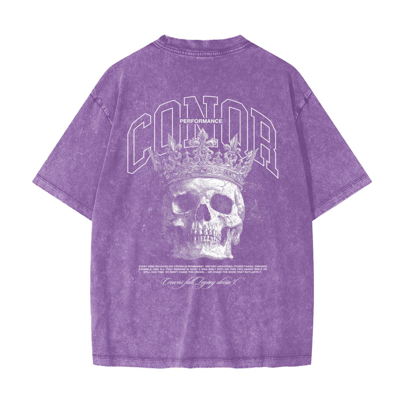 Crowns Fall Heavyweight Washed T-Shirt
