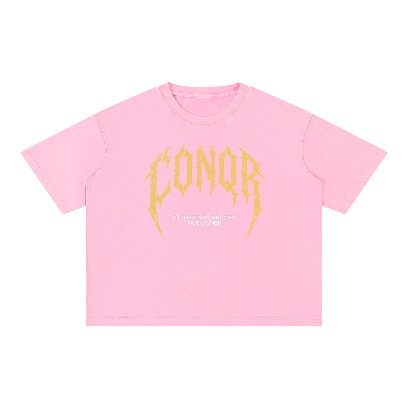 Victory Is Borrowed  Boxy Cotton T-Shirt