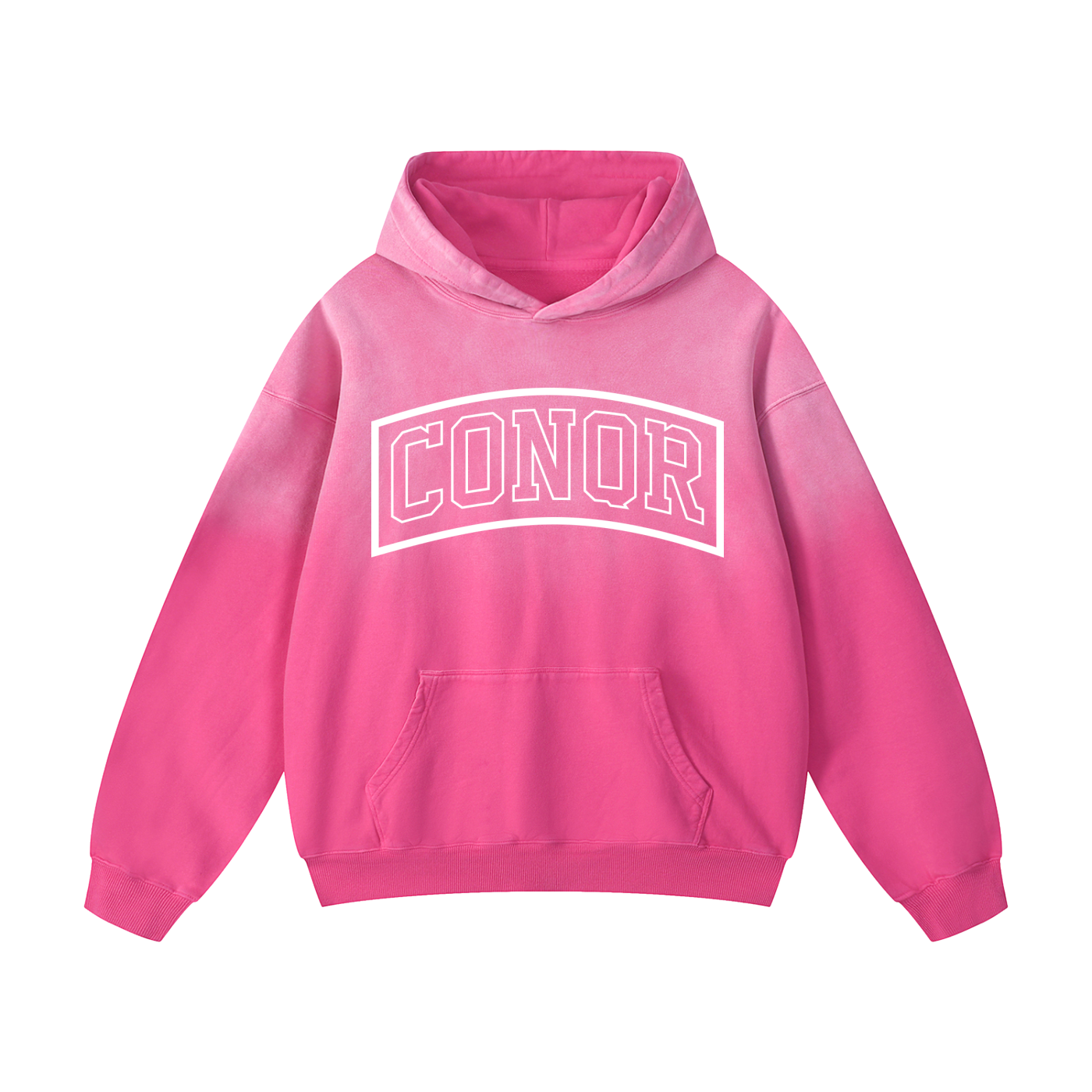 Progress Is A Process Heavyweight Sunfade Oversized Hoodie