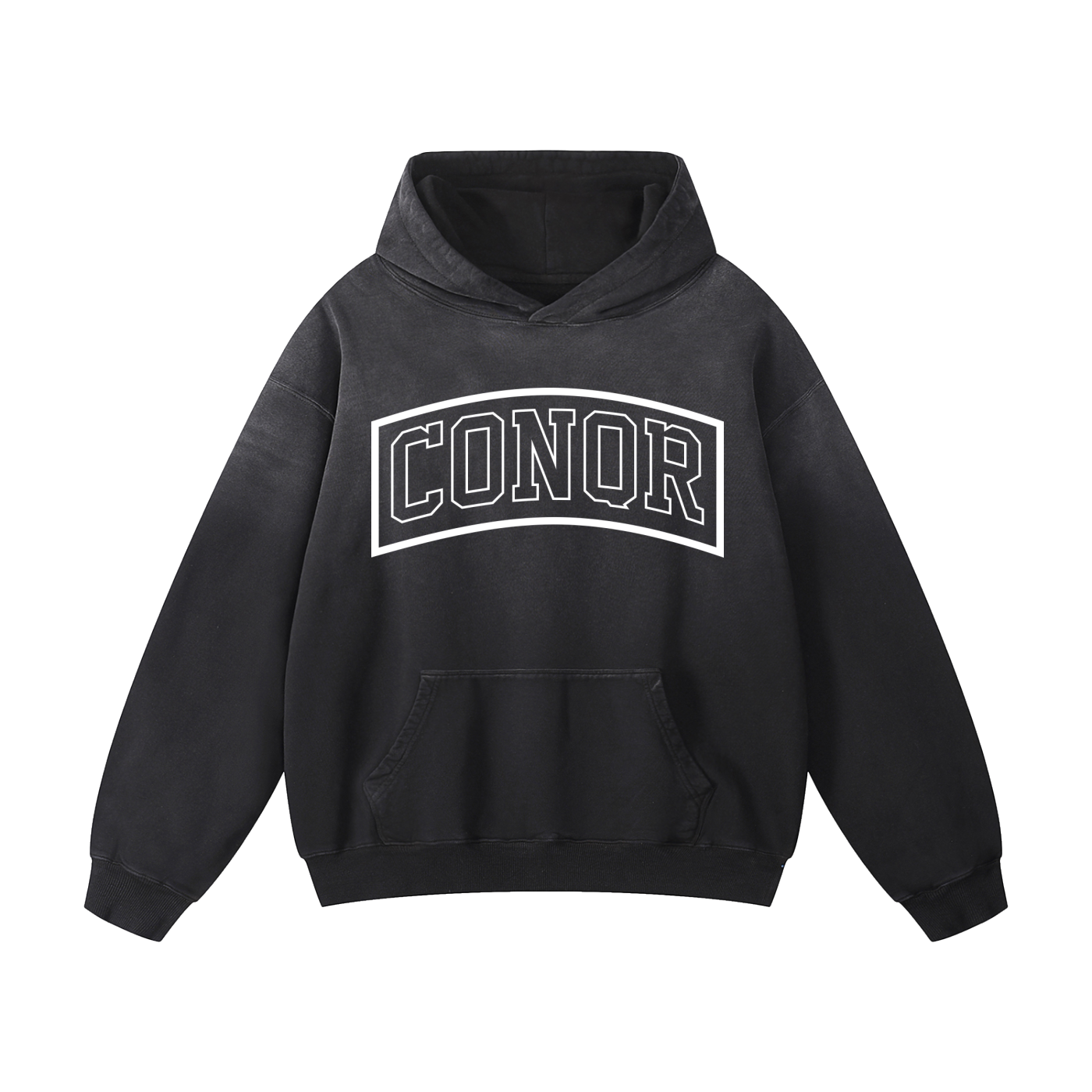 Progress Is A Process Heavyweight Sunfade Oversized Hoodie