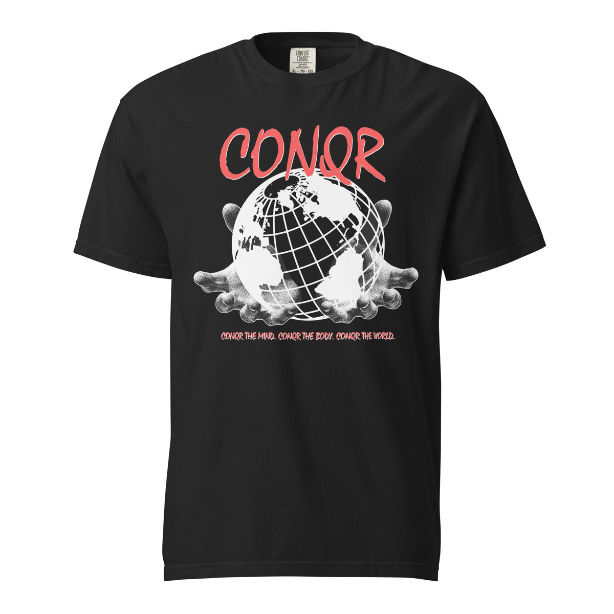 CONQR World Order Heavyweight Tee — product image 1