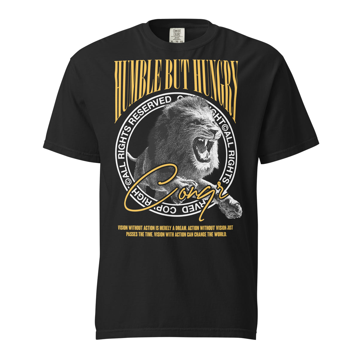 CONQR Copyright Heavyweight Tee — product image 1