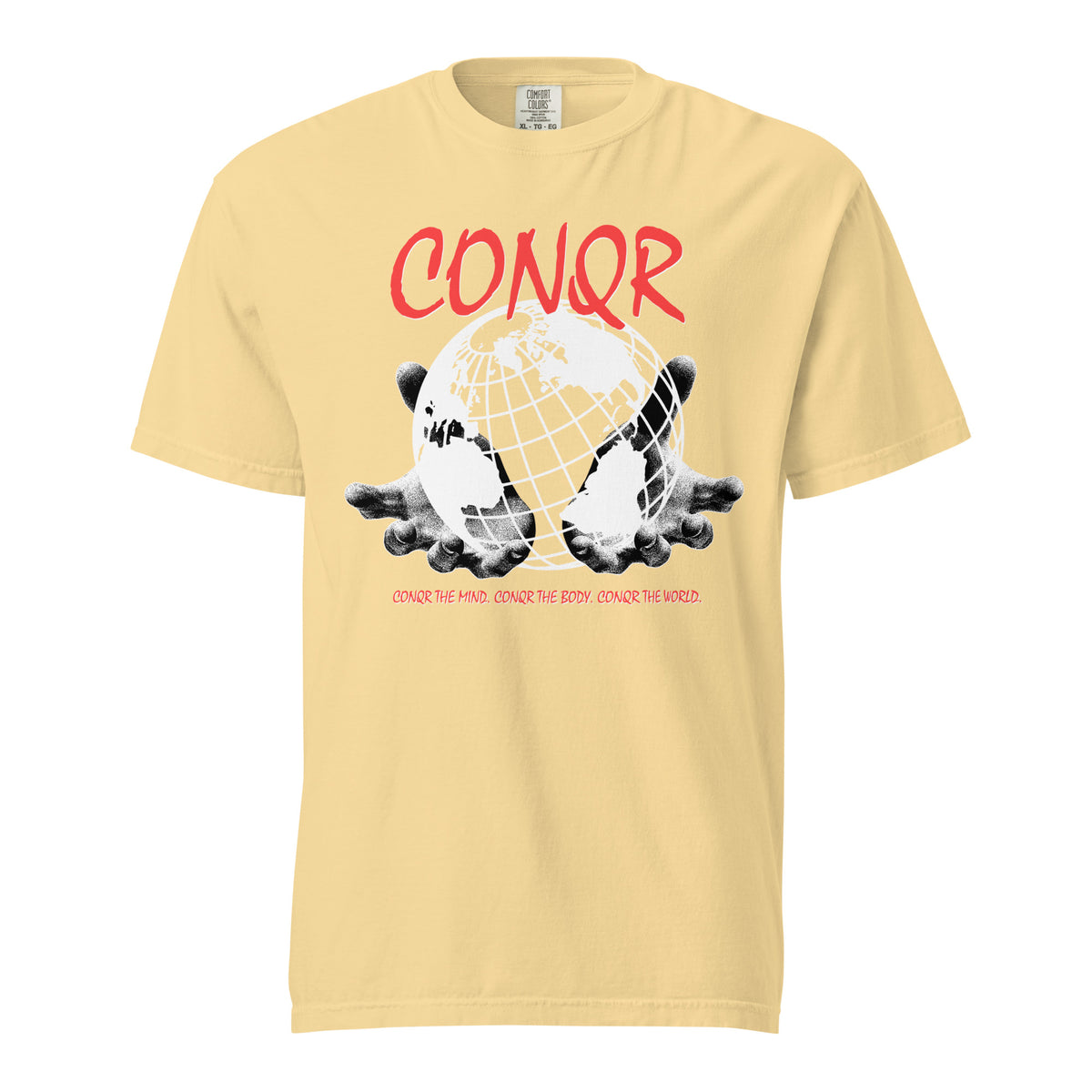 CONQR World Order Heavyweight Tee — product image 5