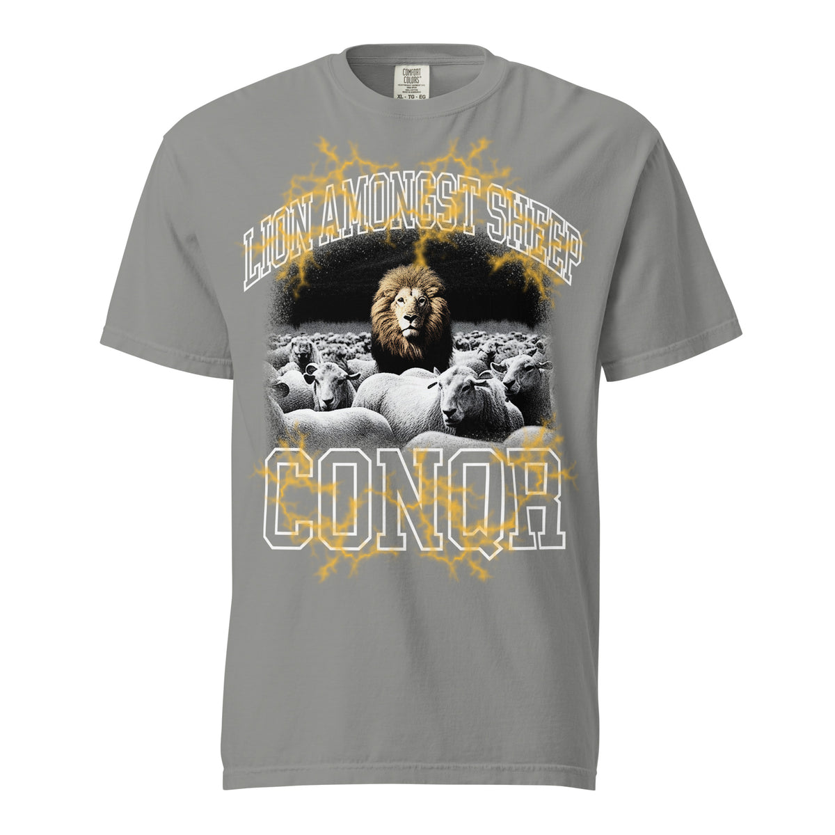 Lion Amongst Sheep Heavyweight Tee — product image 9