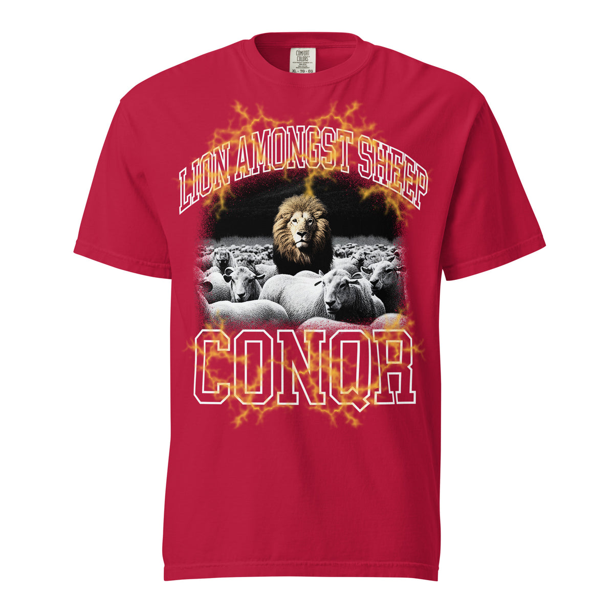 Lion Amongst Sheep Heavyweight Tee — product image 5