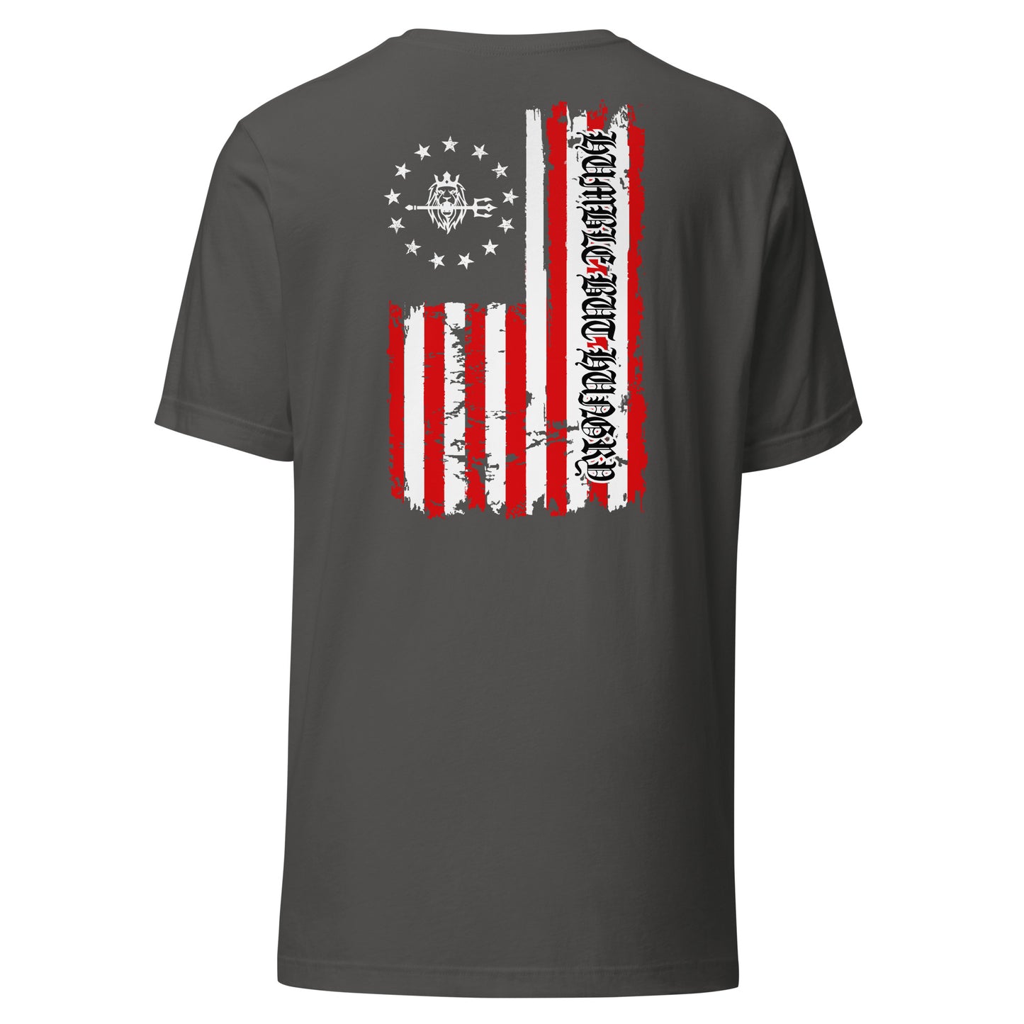 CONQR "distressed flag" T-shirt