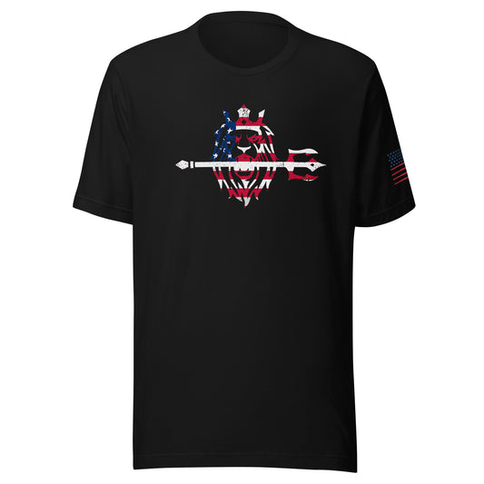 CONQR "stars and stripes" T-shirt