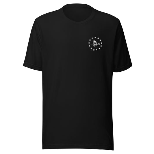 CONQR "distressed flag" T-shirt