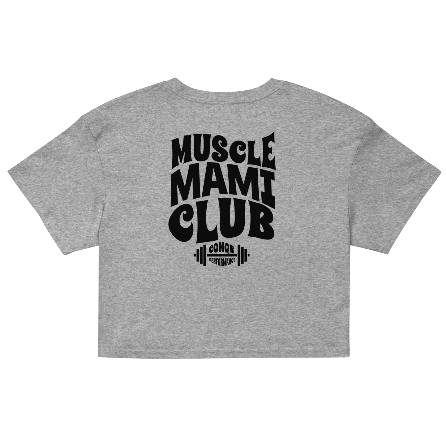 Muscle Mami crop top (black)