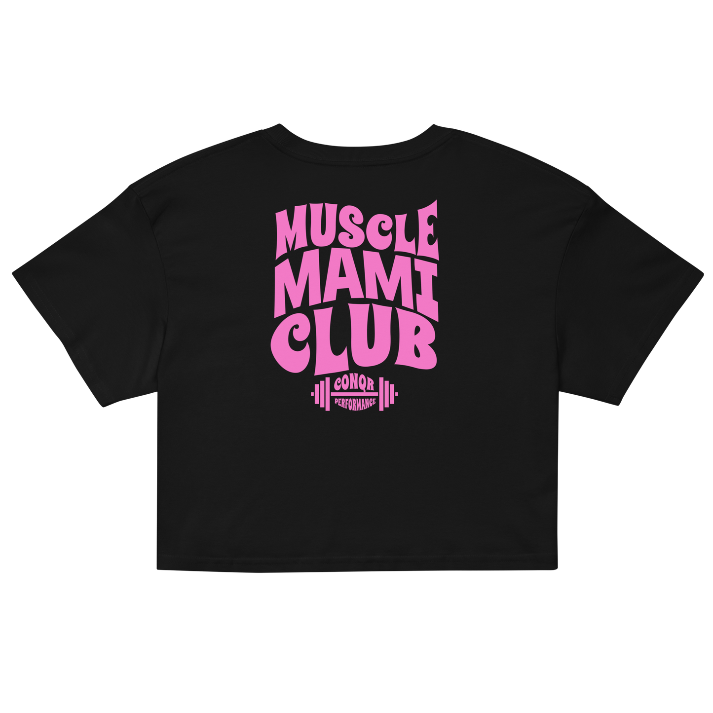 Muscle Mami crop top (pink)