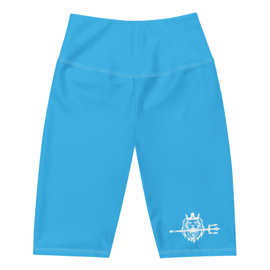 Blue Biker Shorts