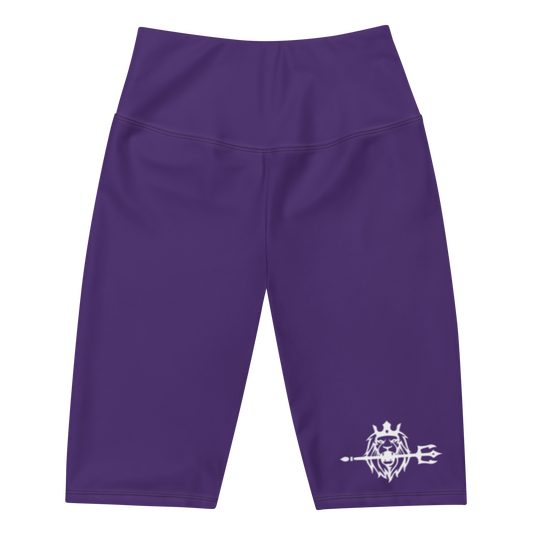 Purple Biker Shorts