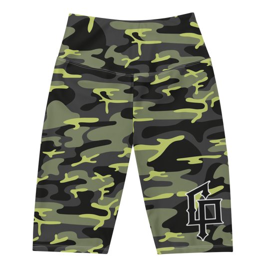 Camo Biker Shorts