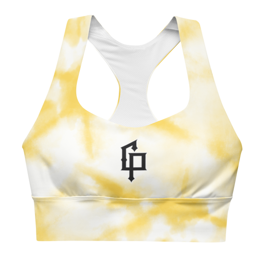 Yellow Dye sports bra