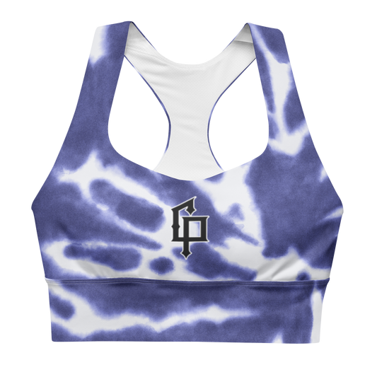 Blue Dye sports bra